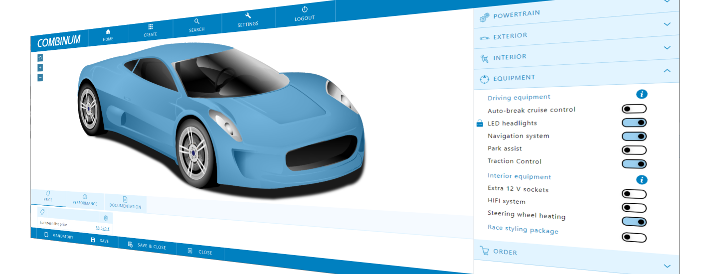 Richiedi una demo di Combinum CPQ